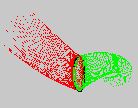 Manifold 'tubes' of a halo orbit